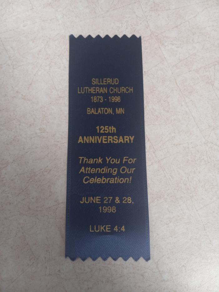 Sillerud Lutheran Church 1873-1998 Balaton MN