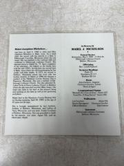 Funeral Service for Mabel Michelson 