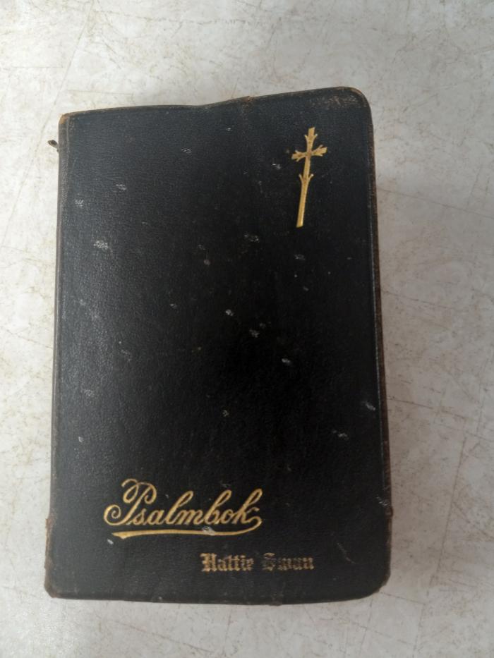 Psalmbok for Hattie Swan
