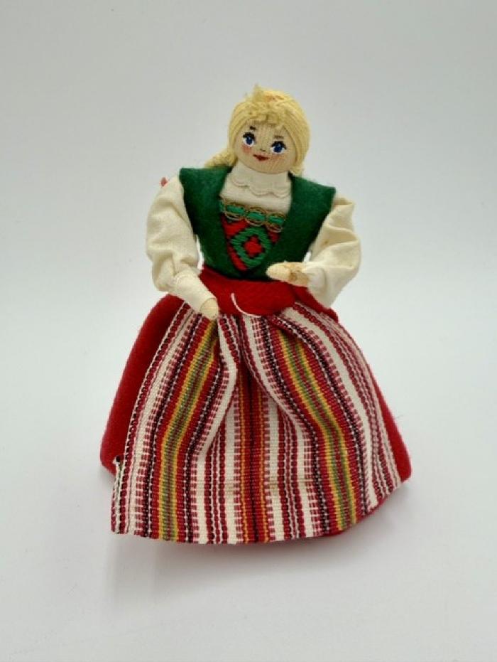 Female Folk Dress Doll: Doll