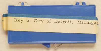 Key to the city of Detroit, Michigan charm