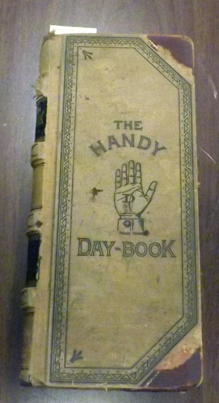 Kohls & Berens Handy-Day Book Ledger, Shakopee, 1899