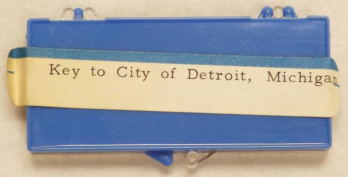 Key to the city of Detroit, Michigan charm