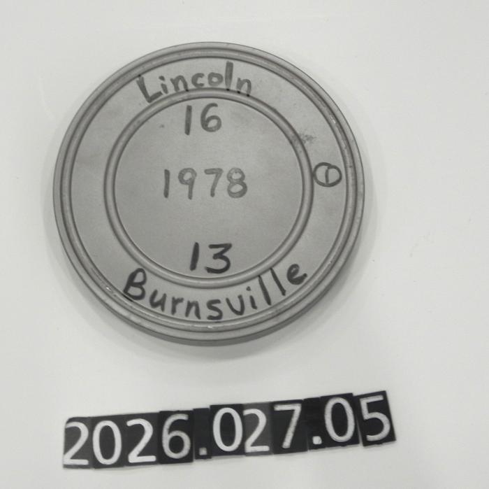 Film reel: 1978 Lincoln vs Burnsville