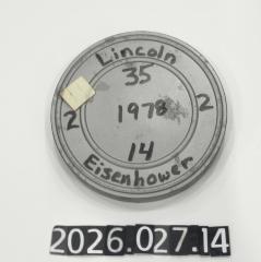 Film reel: 1978 Lincoln vs Eisenhower 