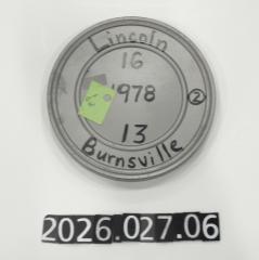 Film reel: 1978 Lincoln vs Burnsville