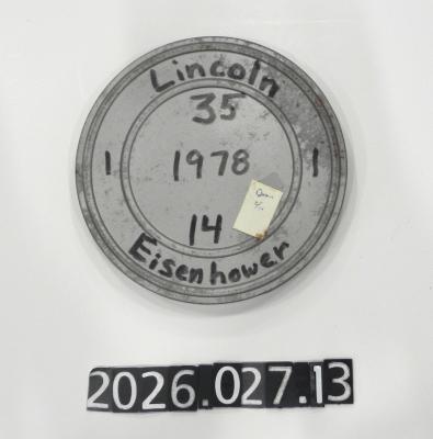 Film reel: 1978 Lincoln vs Eisenhower
