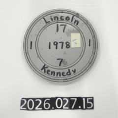 Film reel: 1978 Lincoln vs Kennedy