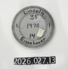 Film reel: 1978 Lincoln vs Eisenhower