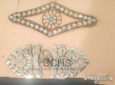 Silver Cape Clasp and Pins