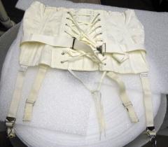 Ladies' White Corset, Marystown, 1955