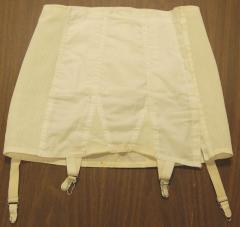 Ladies White Girdle, Marystown, 1965