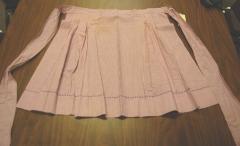 Ladies' Pleated Kitchen Apron, 1950