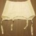 Ladies White Girdle, Marystown, 1955