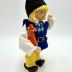 Swedish National Costume Dol with ala Horse: Doll