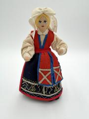 Skåne Female Folk Dress: Doll