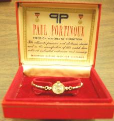 Ladies' Wristwatch and Case, Shakopee, 1965