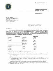 Second collection of FBI records from FOIA request for documents related to anti-war activist Marvin Allen (Marv) Davidov. 