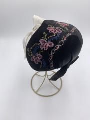 Black Frame Cap: Folk Dress