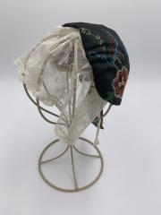 Black Frame Cap: Folk Dress