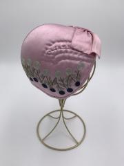 Pink Frame Cap: Folk Dress