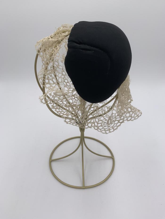 Black Frame Cap: Folk Dress