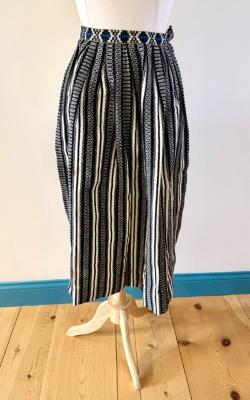 Leksand Widow Folk Dress Apron: Folk Dress