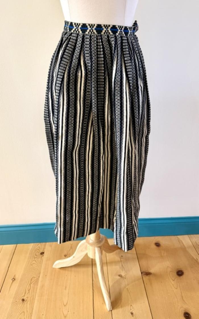 Leksand Widow Folk Dress Apron: Folk Dress