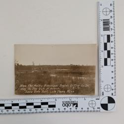 Postcard of the Mississippi river at the Itasca State Park