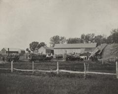 Threshing Grain