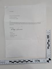 Explanation of postcards and photographs 
