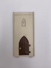 Swedish Country Church Miniature Front Wall Piece: Miniature
