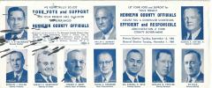 Ink blotter: Political advertisement
