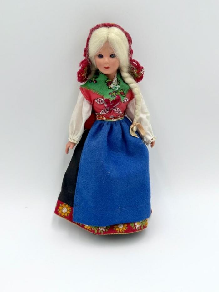 Female Folk Dress Doll: Doll