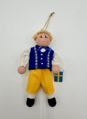 Male Swedish National Costume Doll: Doll