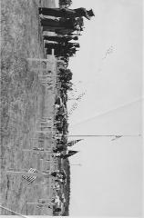Memorial Day Ceremony, 1950's.