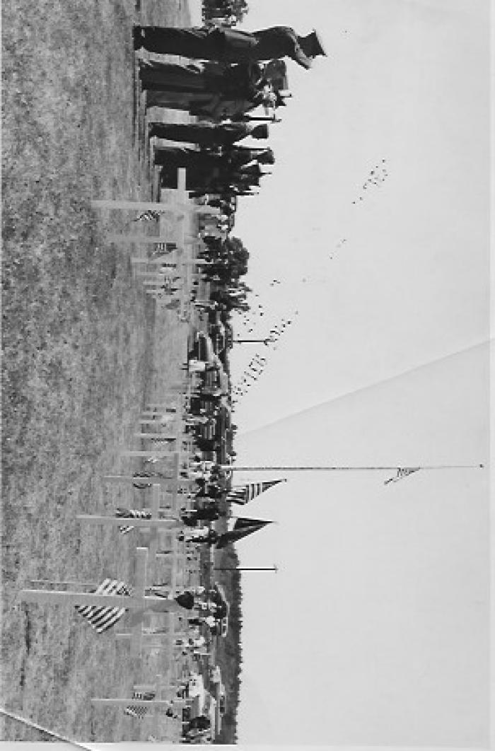 Memorial Day Ceremony, 1950's.