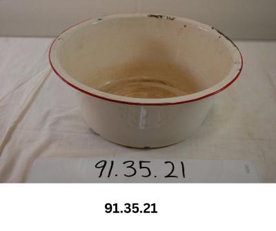 Enameled Steel Basin