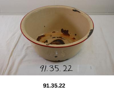 Enameled Steel Basin