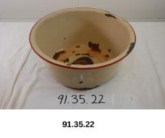 Enameled Steel Basin