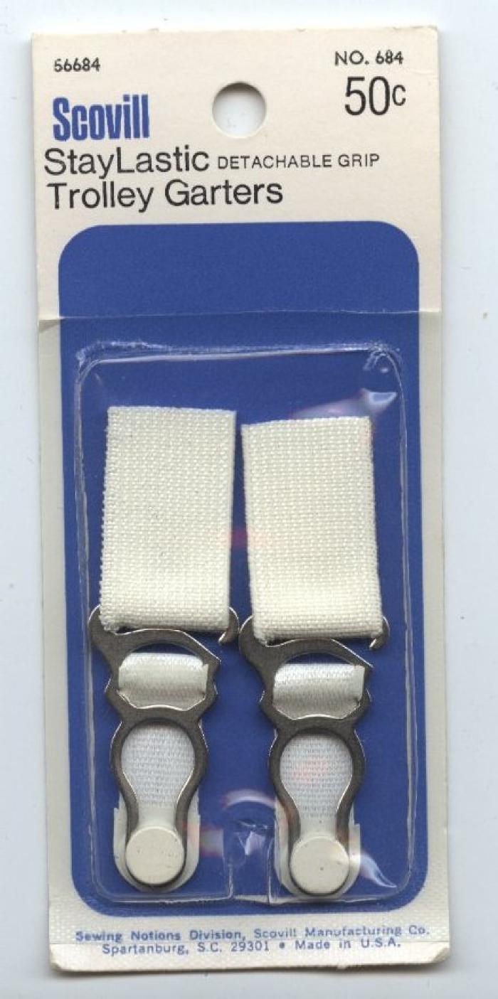 Package of StayLastic Garters, 1945