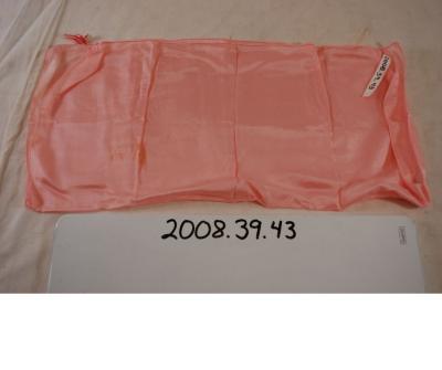 Pink square scarf