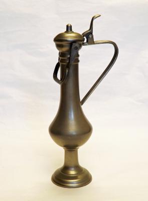 Pewter Ewer Vessel, 1969