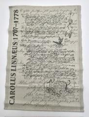 Carolus Linnaeus Ekelund Towel: Wall Hanging