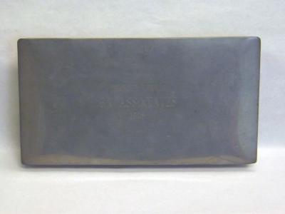 Pewter Cigarette Box, 1968