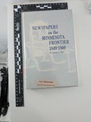 Newspapers on the Minnesota Frontier 1849-1860