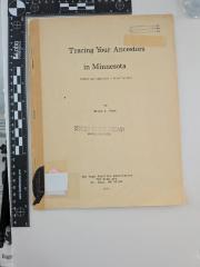 Tracing Your Ancestors in Minnesota 