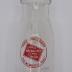 Milwaukee Road branded miniature milk bottle