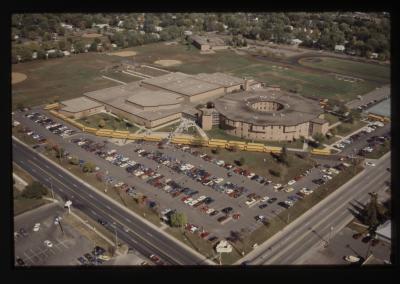Digital Photo: Aerial View of JFK High School 1989