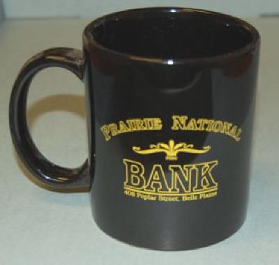 Prairie National Bank Mug, Belle Plaine, 1990